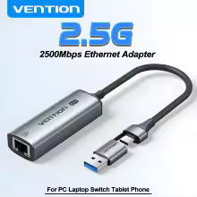 USB A C Ethernet Adapter 